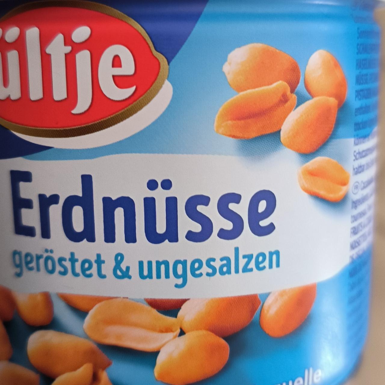Zdjęcia - Erdnüsse geröstet ungesalzen Ültje