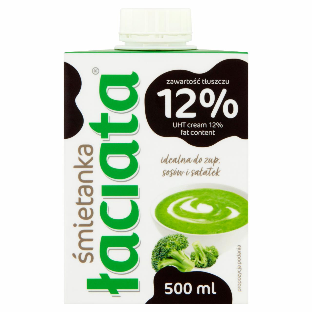 Zdjęcia - Łaciata Śmietanka 12 % 500 ml