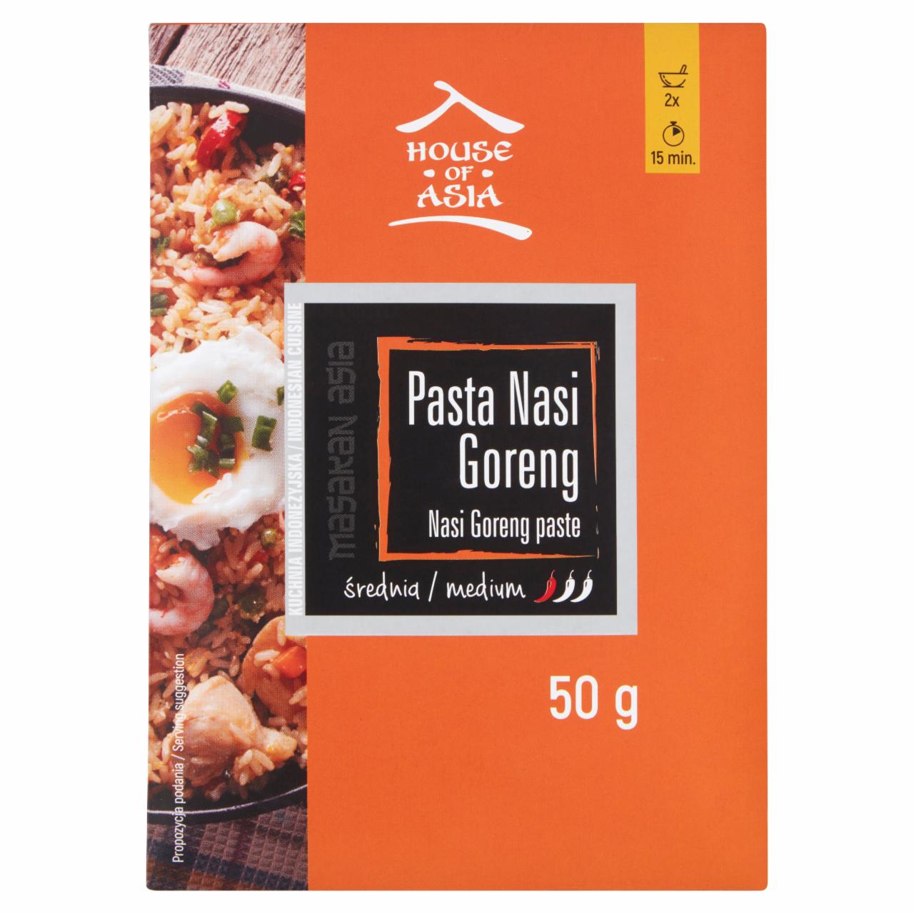 Zdjęcia - House of Asia Pasta Nasi Goreng średnia 50 g