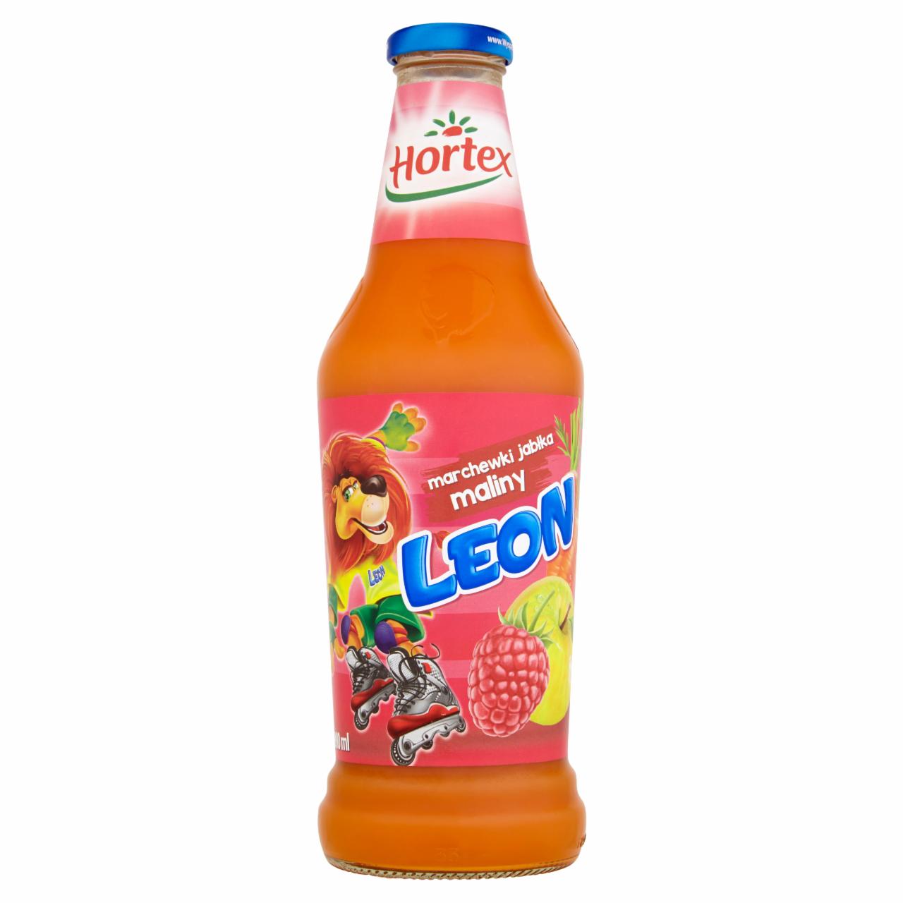 Zdjęcia - Hortex Leon marchewki jabłka maliny Sok 900 ml