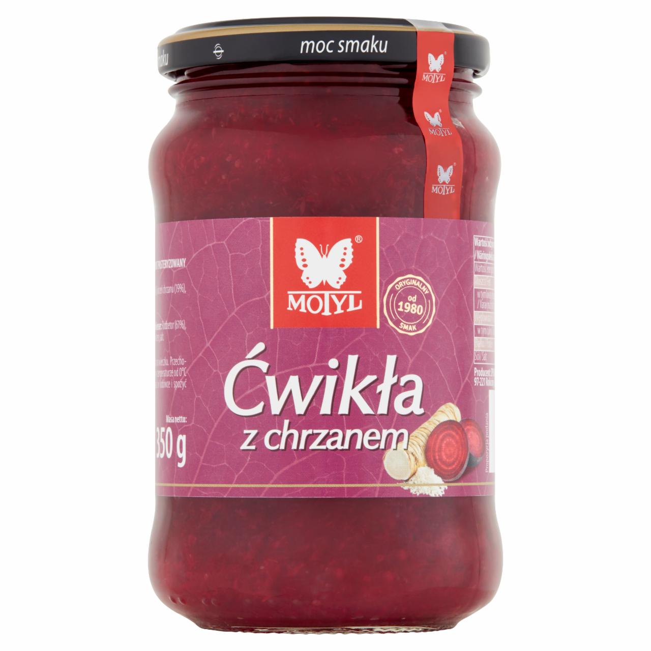 Zdjęcia - Motyl Ćwikła z chrzanem 350 g