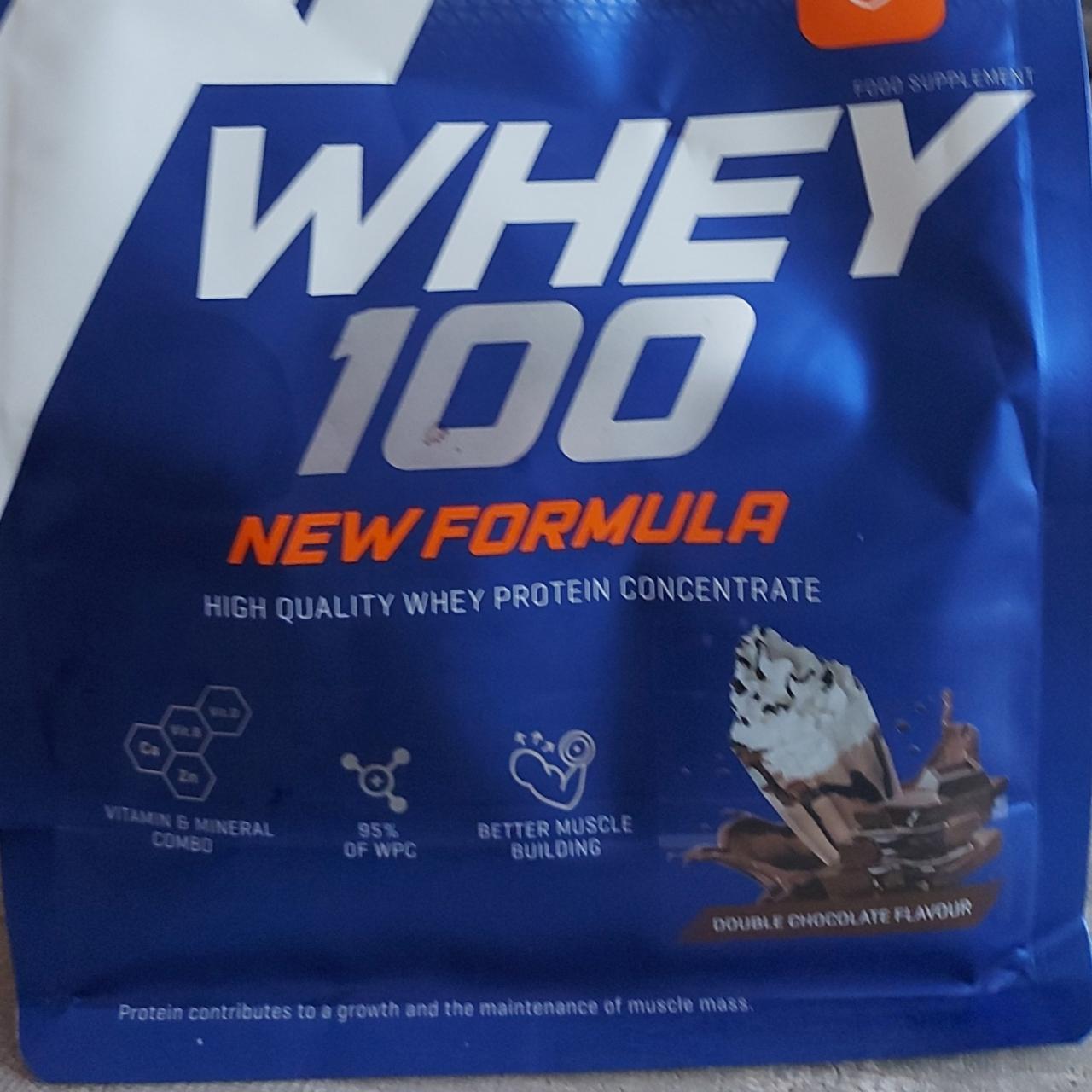 Zdjęcia - Whey 100 new formula double chocolate Trec