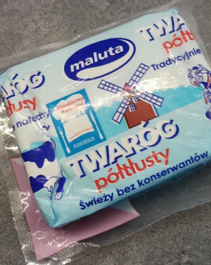 Zdjęcia - Maluta Twaróg półtłusty mielony 3-krotnie 200 g