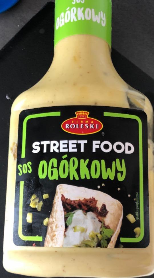 Zdjęcia - Firma Roleski Street Food Sos do tortilli i kanapek ogórkowy 305 g