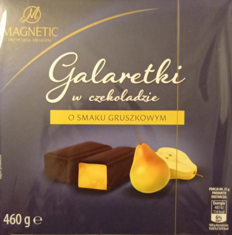 Zdjęcia - Galaretki w czekoladzie o smaku gruszkowym Magnetic
