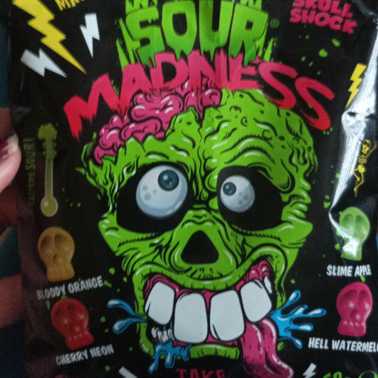 Zdjęcia - Argo Sour Madness Cukierki twarde ekstra kwaśne 60 g