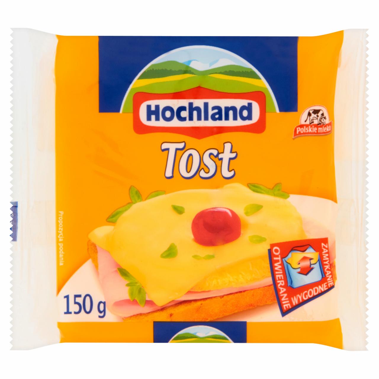 Zdjęcia - Tost Ser topiony w plastrach 150 g Hochland
