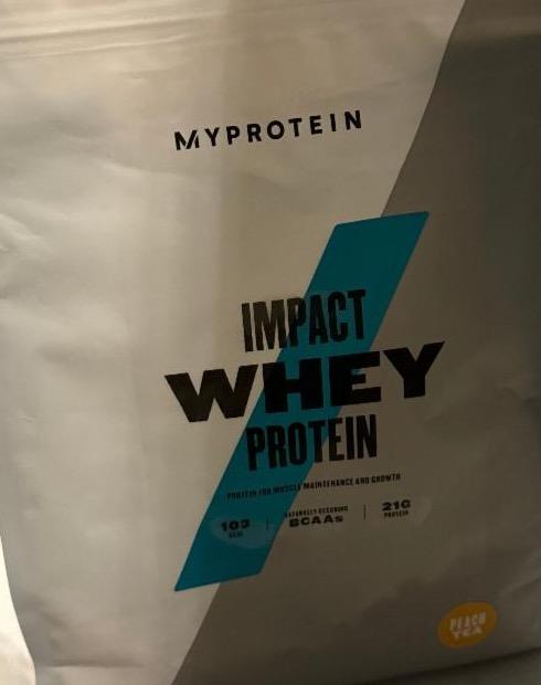 Zdjęcia - Impact Whey Protein Peach Tea Myprotein