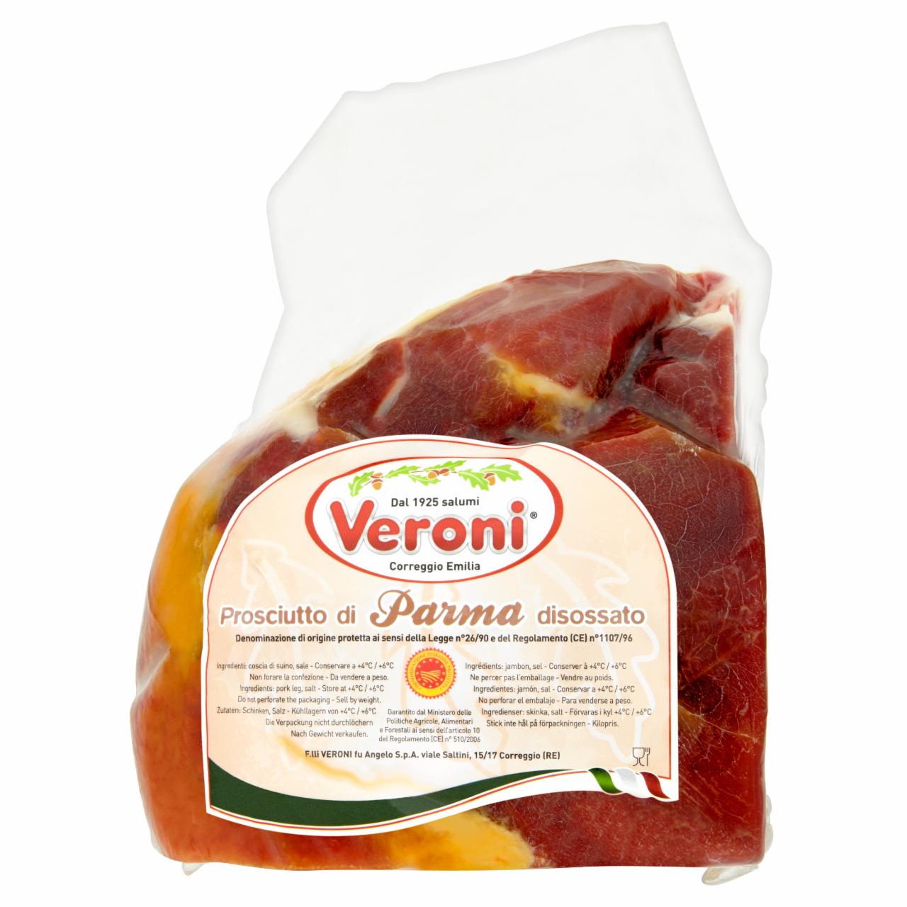 Zdjęcia - Veroni Prosciutto di Parma Szynka wieprzowa