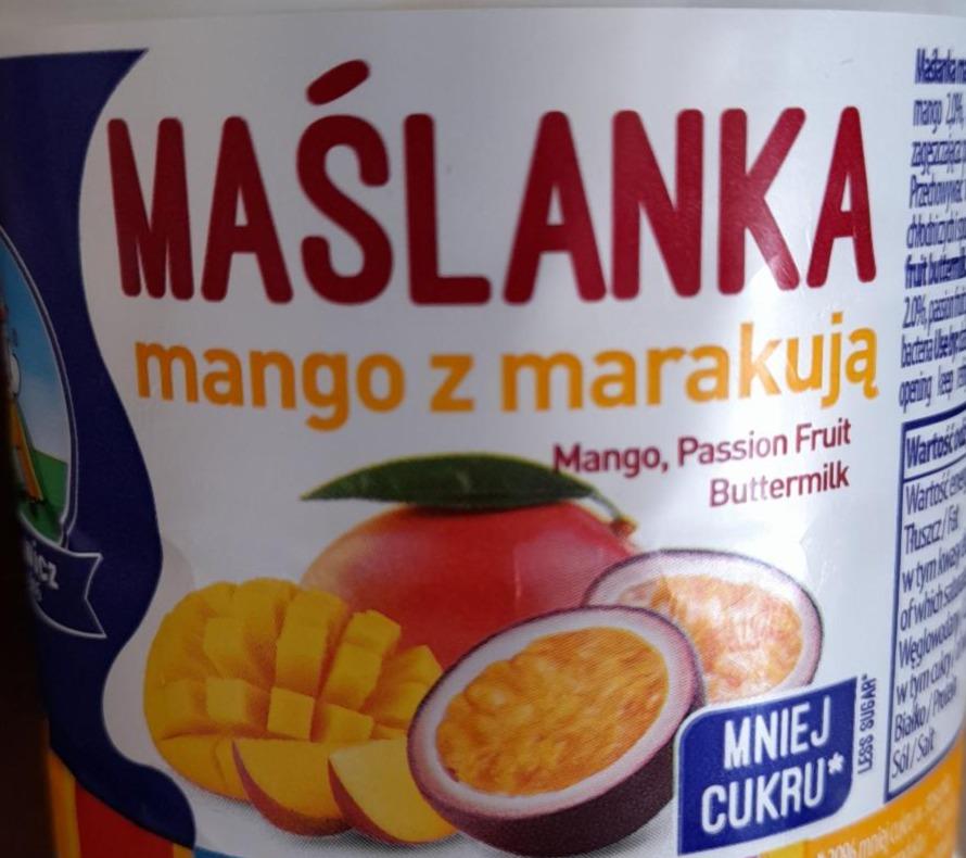 Zdjęcia - Maślanka mango z marakują Łowicz