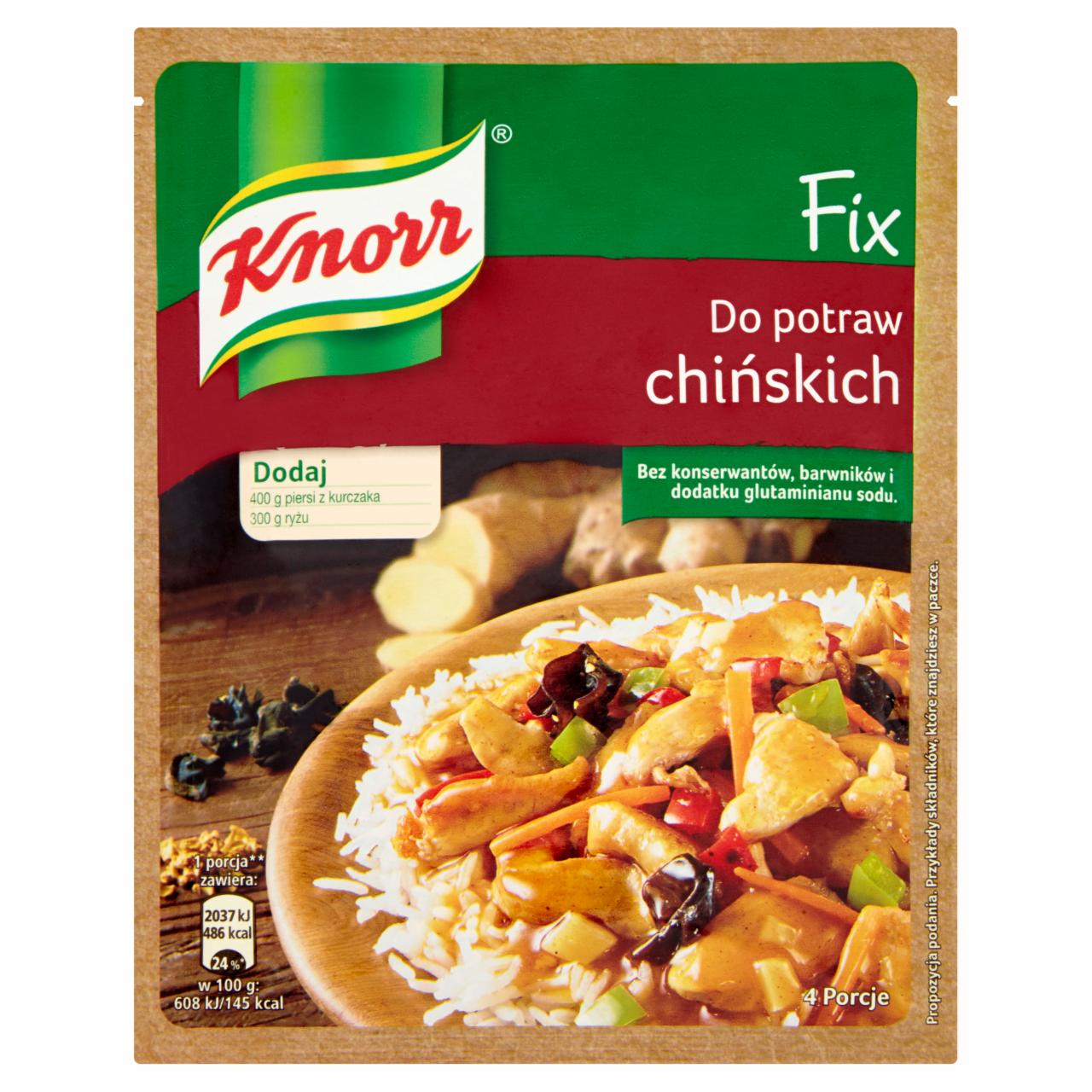 Zdjęcia - Knorr Fix do potraw chińskich 39 g
