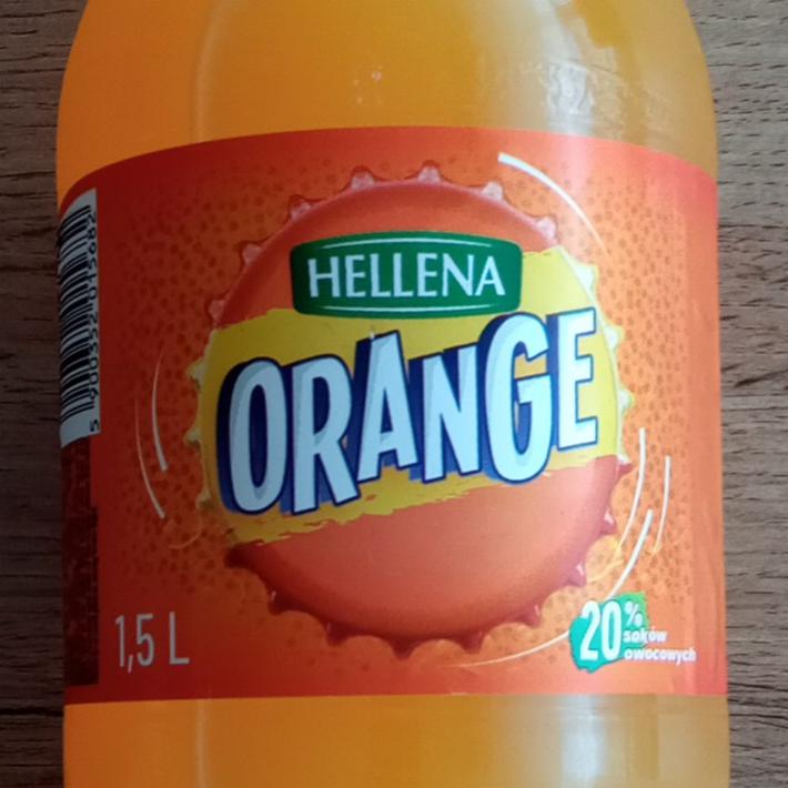 Zdjęcia - Oranżada o smaku pomarańczy Hellena
