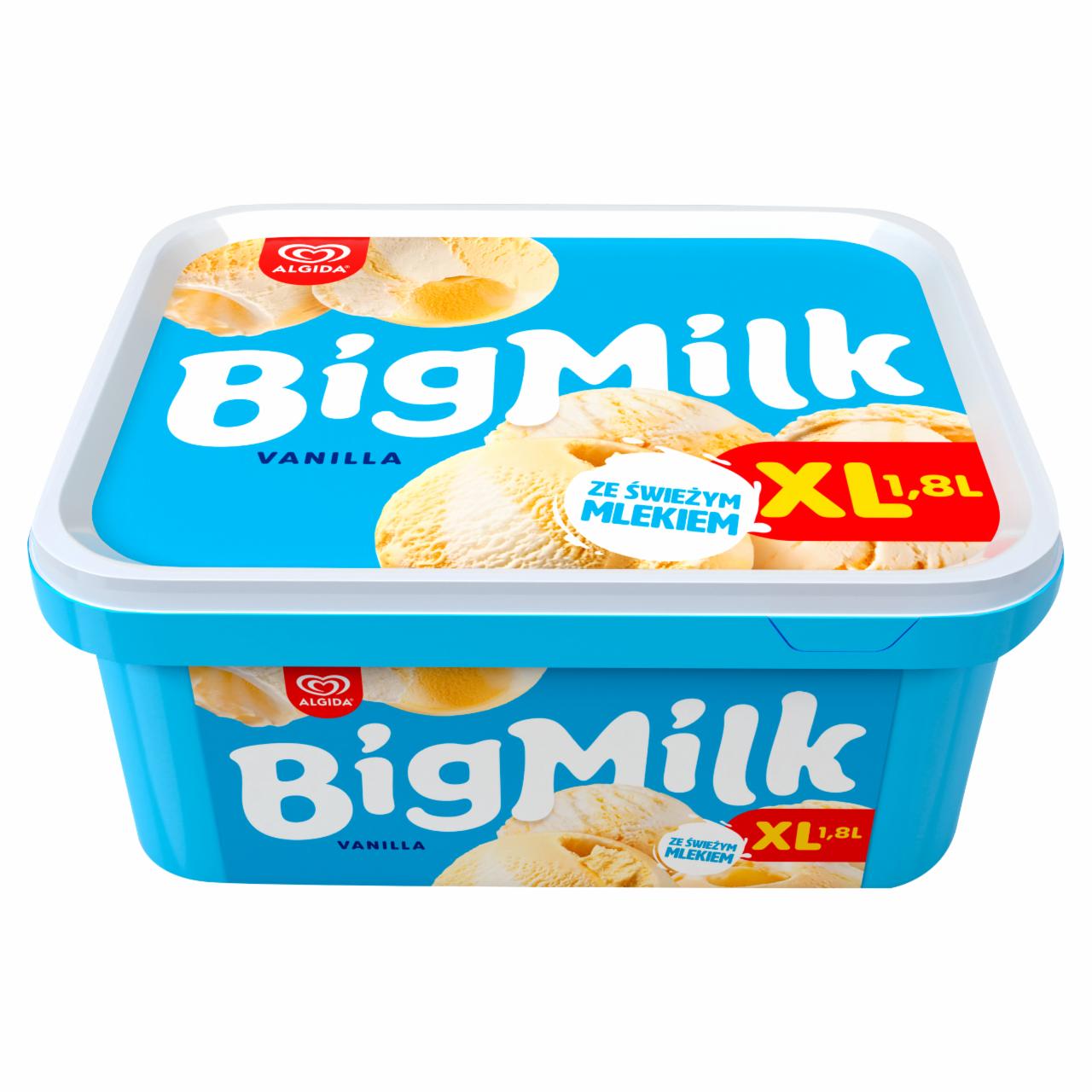 Zdjęcia - Big Milk Vanilla XL Lody 1,8 l
