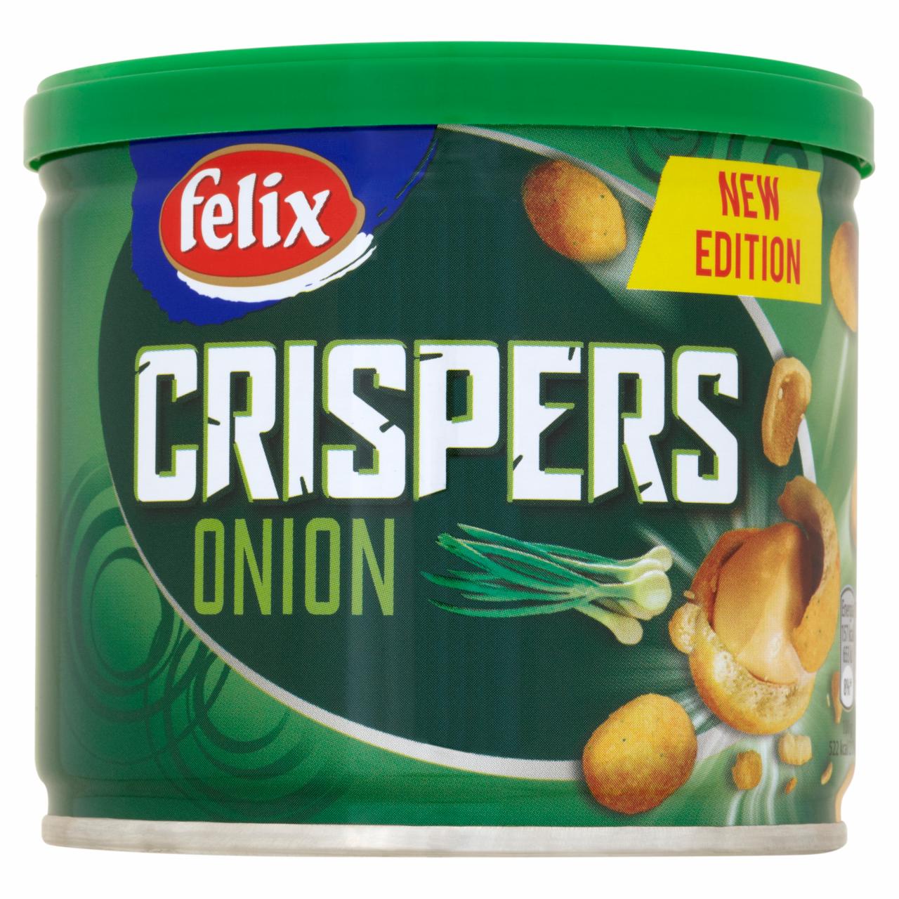 Zdjęcia - Felix Crispers Orzeszki ziemne smażone w chrupkiej skorupce o smaku cebulowym 110 g