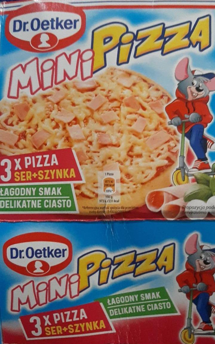 Zdjęcia - Dr.Oetker Mini Pizza ser szynka