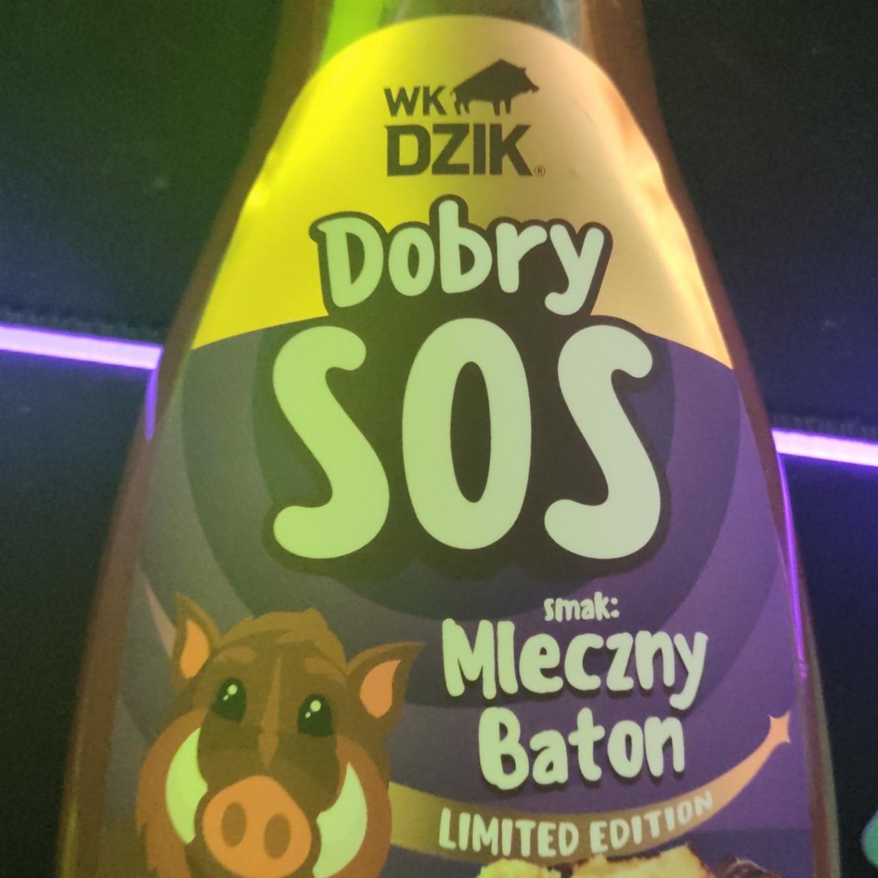 Zdjęcia - Dobry Sos smak Mleczny Baton WK Dzik