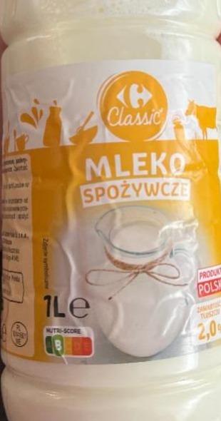 Zdjęcia - Mleko spożywcze 2.0% Carrefour