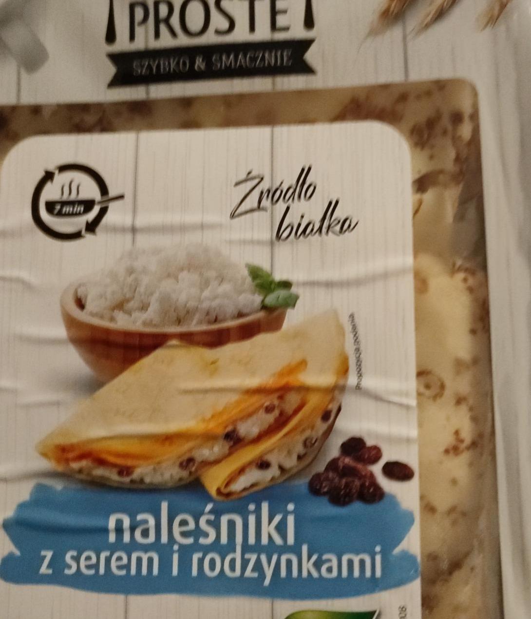 Zdjęcia - Naleśniki z serem i rodzynkami Takie Proste