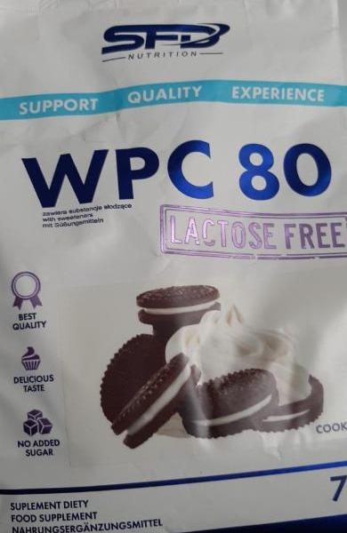 Zdjęcia - odżywka białkowa wpc 80 lactose free SFD Nutrition