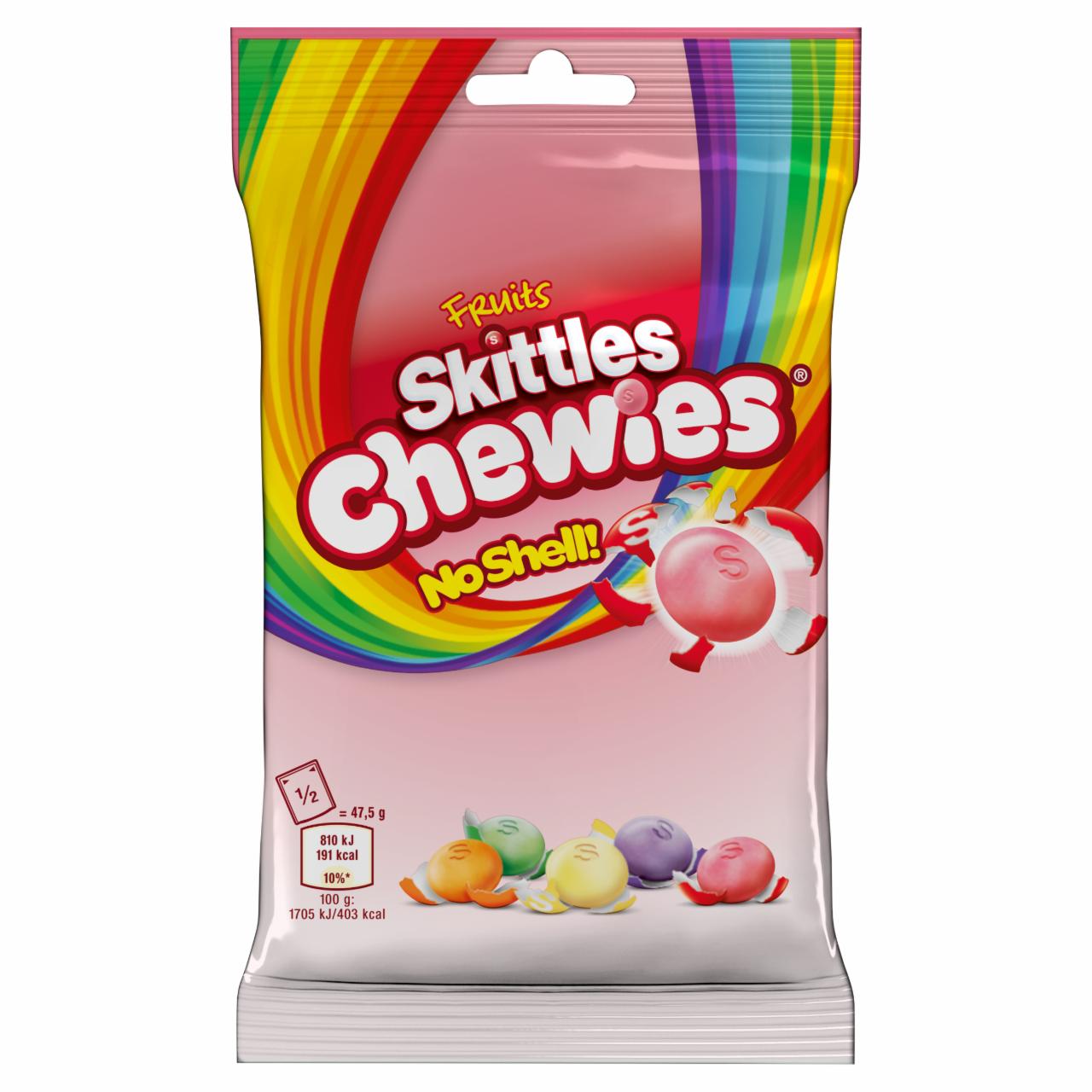 Zdjęcia - Skittles Chewies Cukierki do żucia 95 g