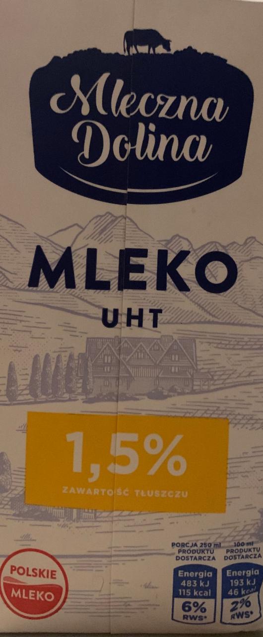 Zdjęcia - Mleko 1.5 % Mleczna Dolina