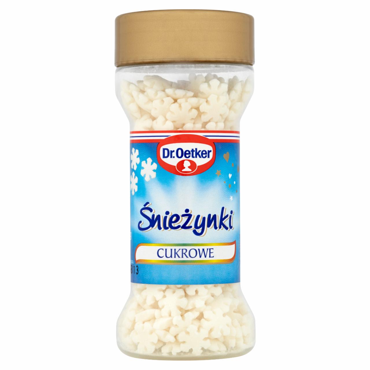 Zdjęcia - Dr. Oetker Śnieżynki cukrowe 38 g