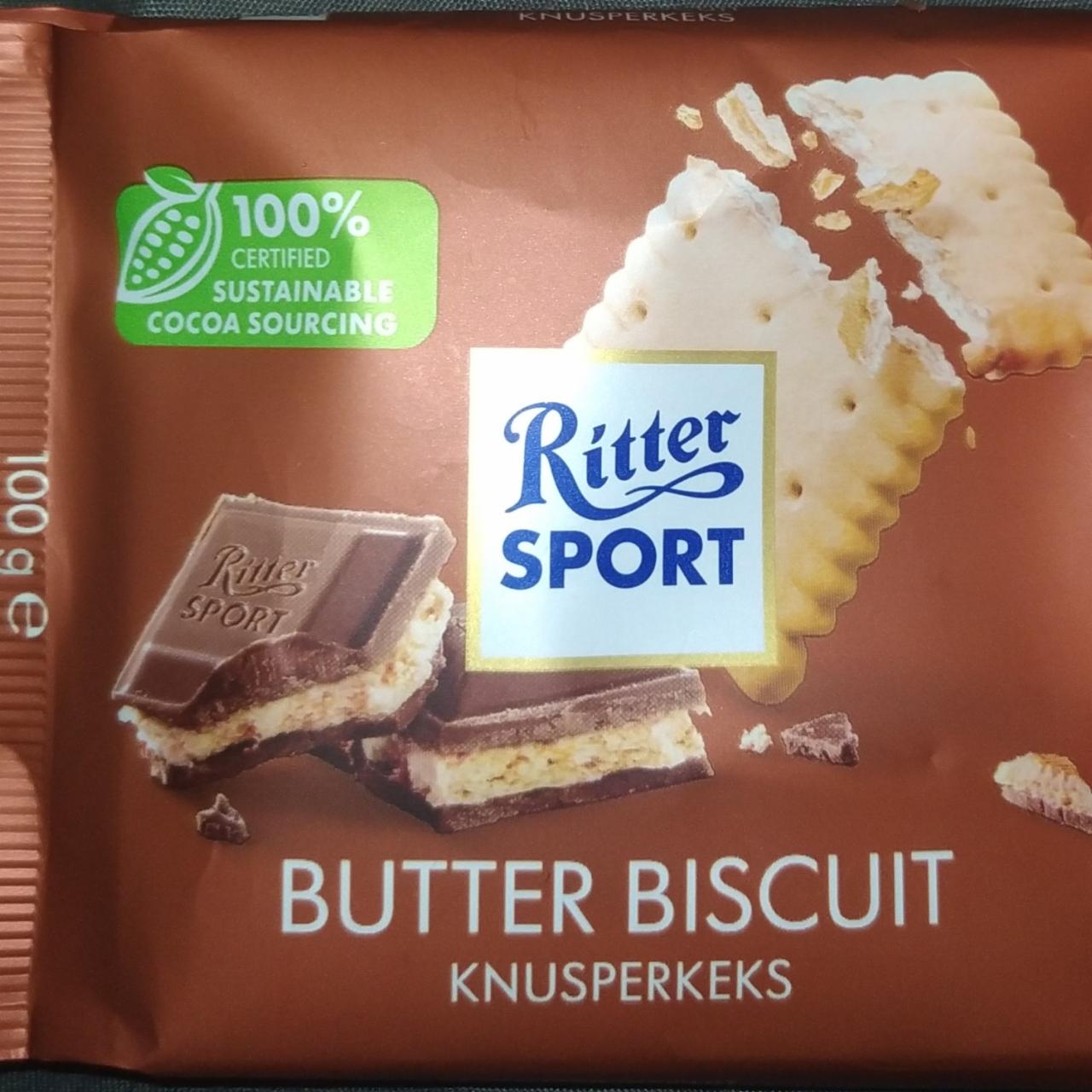 Zdjęcia - Butter Biscuit Knusperkeks Ritter Sport