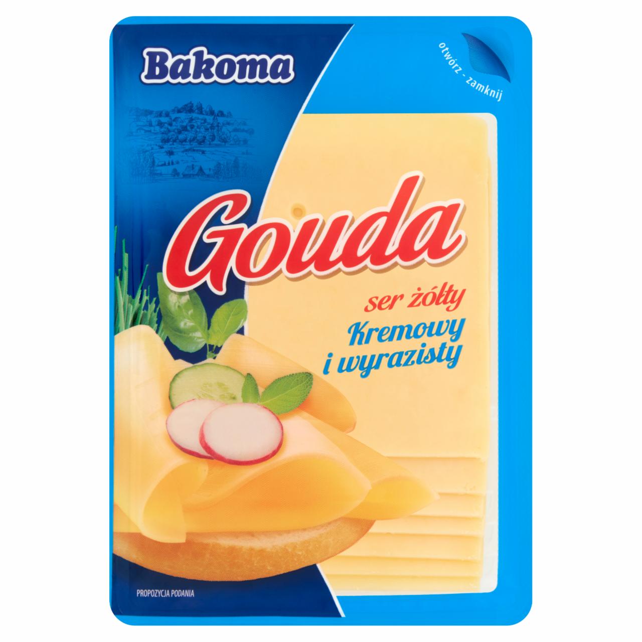 Zdjęcia - Bakoma Ser żółty Gouda 150 g