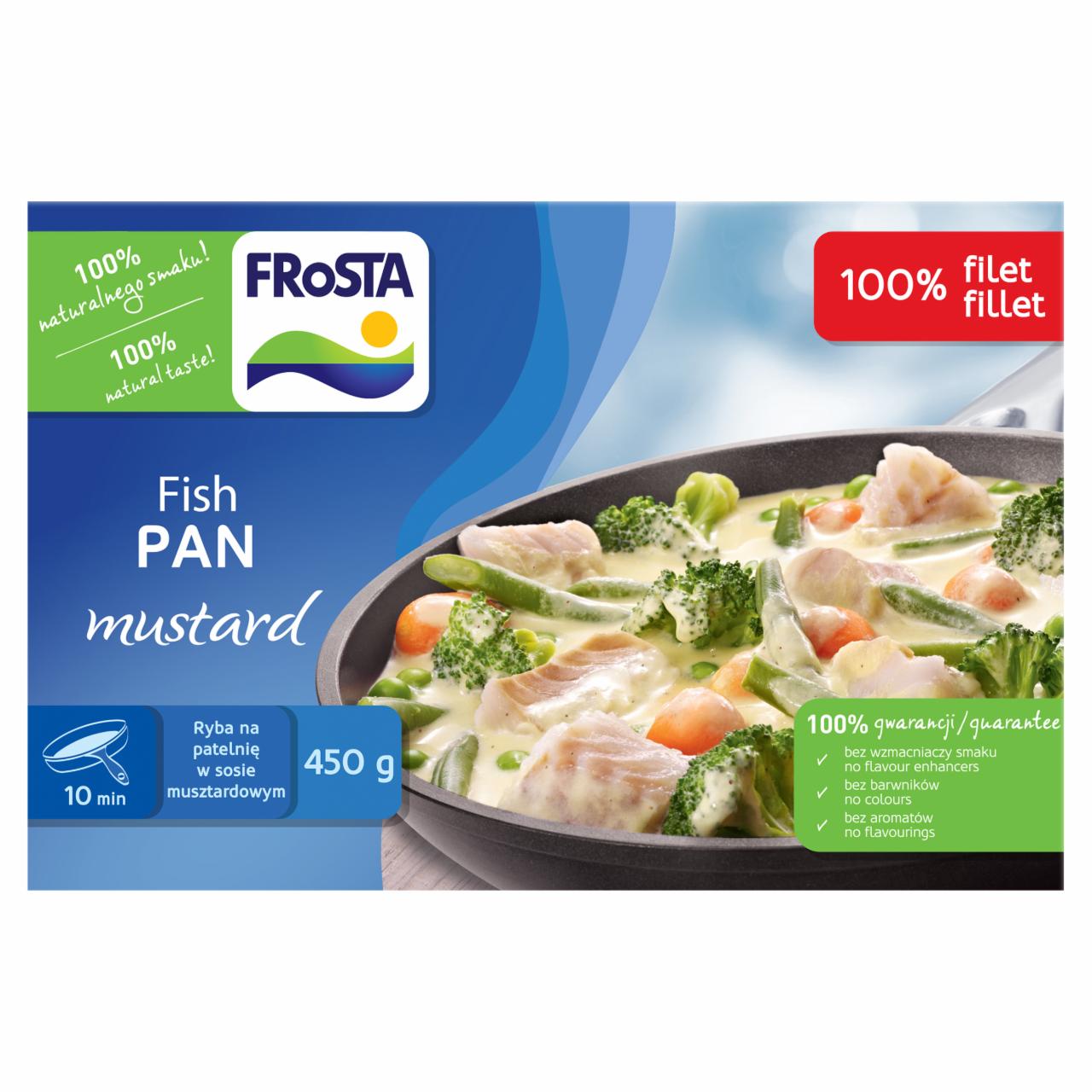 Zdjęcia - FRoSTA Ryba na patelnię w sosie musztardowym 450 g