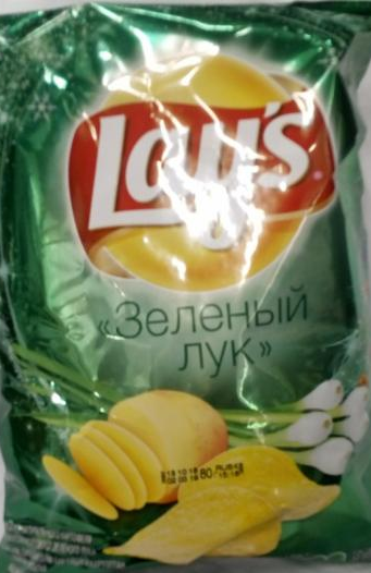 Zdjęcia - Lay's Chipsy ziemniaczane o smaku zielonej cebulki 40 g