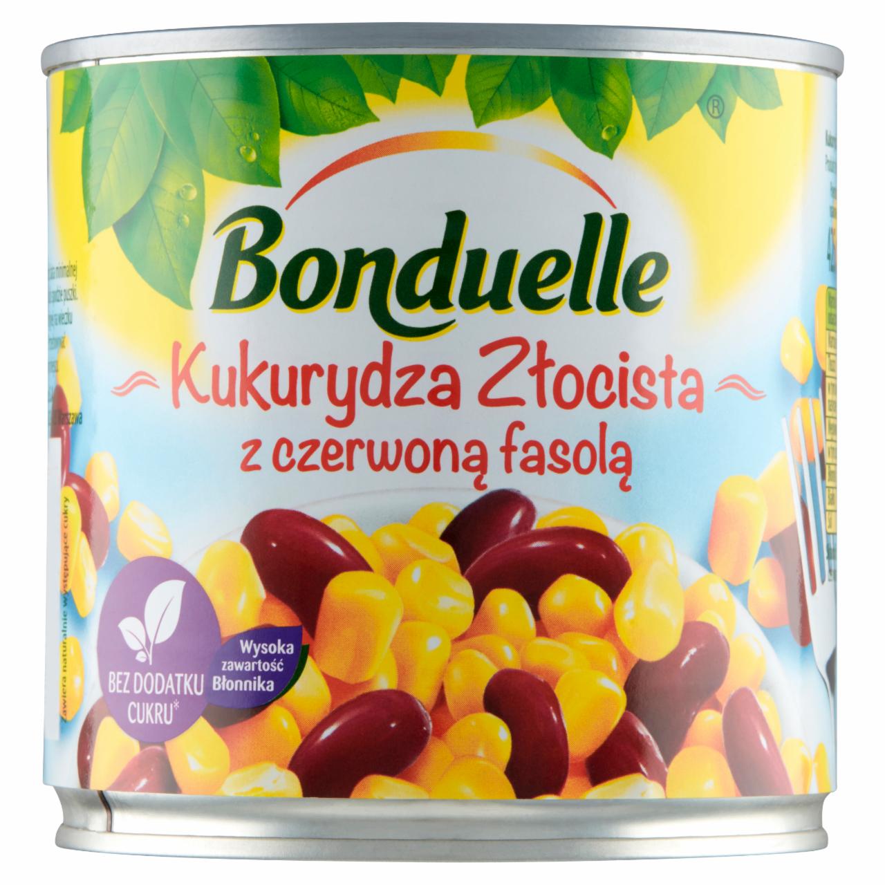 Zdjęcia - Bonduelle Kukurydza złocista z czerwoną fasolą 340 g