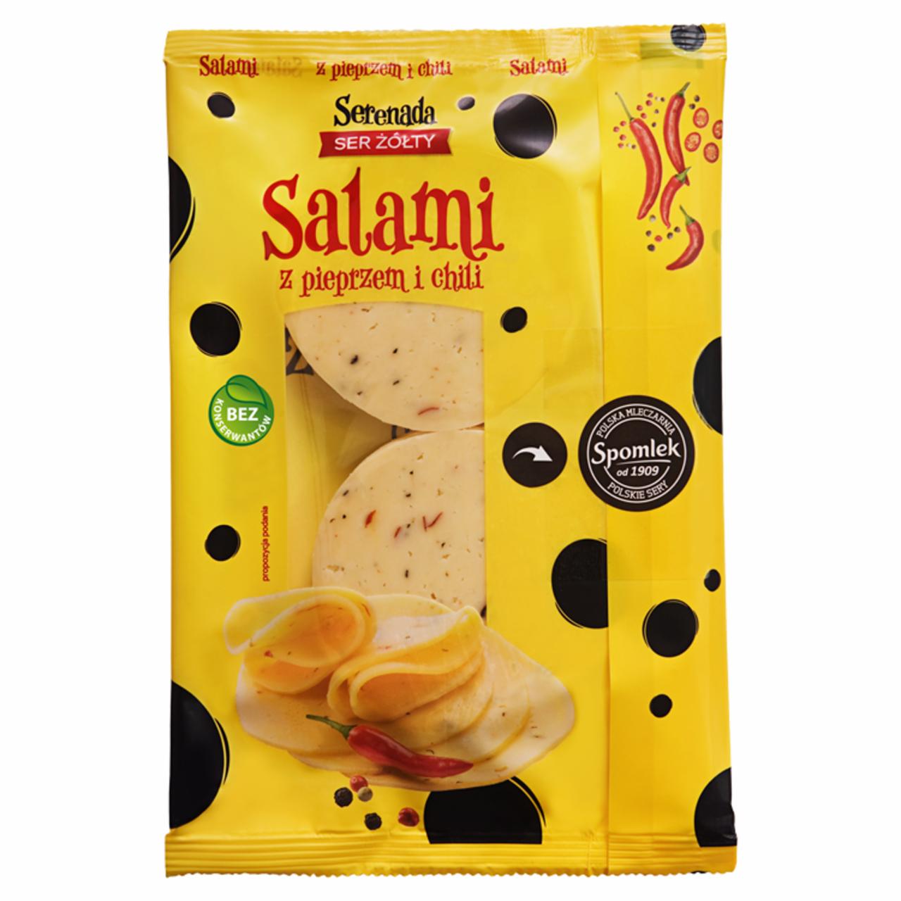 Zdjęcia - Serenada Ser żółty Salami z pieprzem i chili 135 g