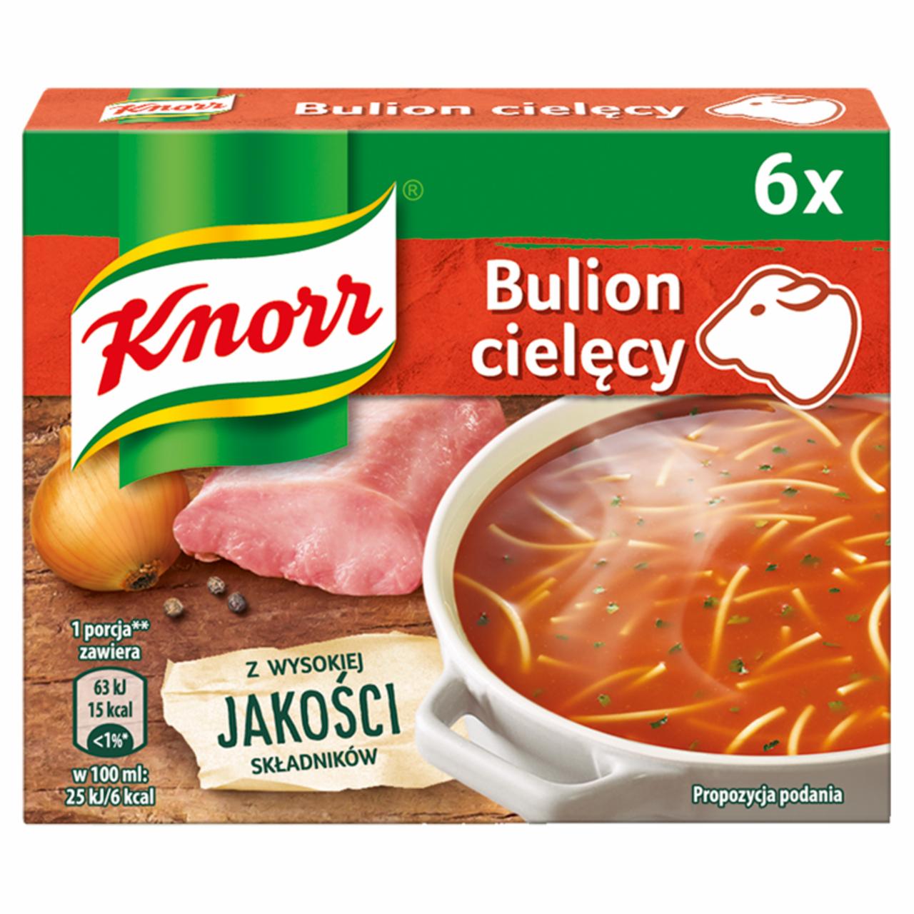 Zdjęcia - Knorr Bulion cielęcy 60 g (6 x 10 g)