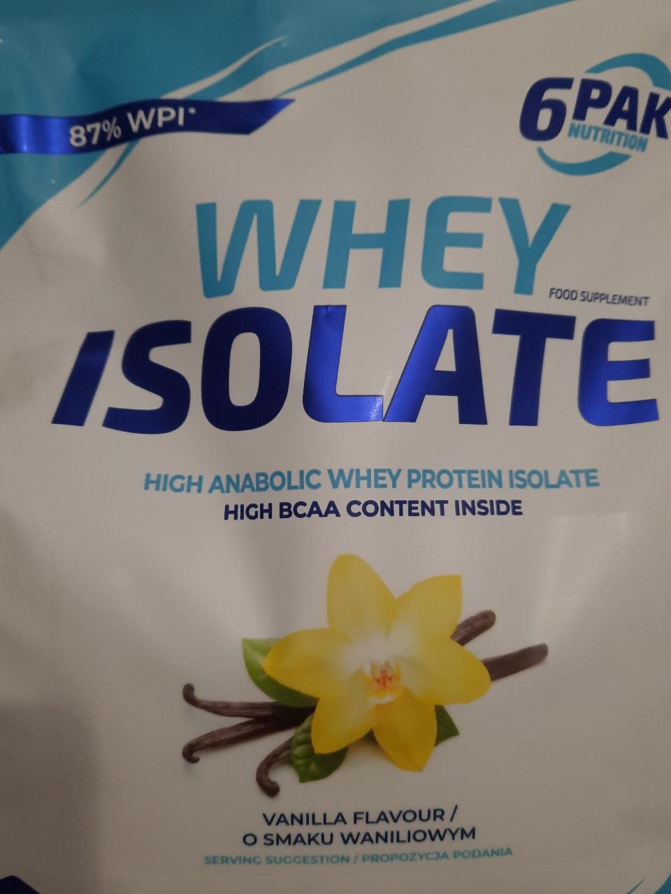 Zdjęcia - Whey Isolate 6pak nutrition