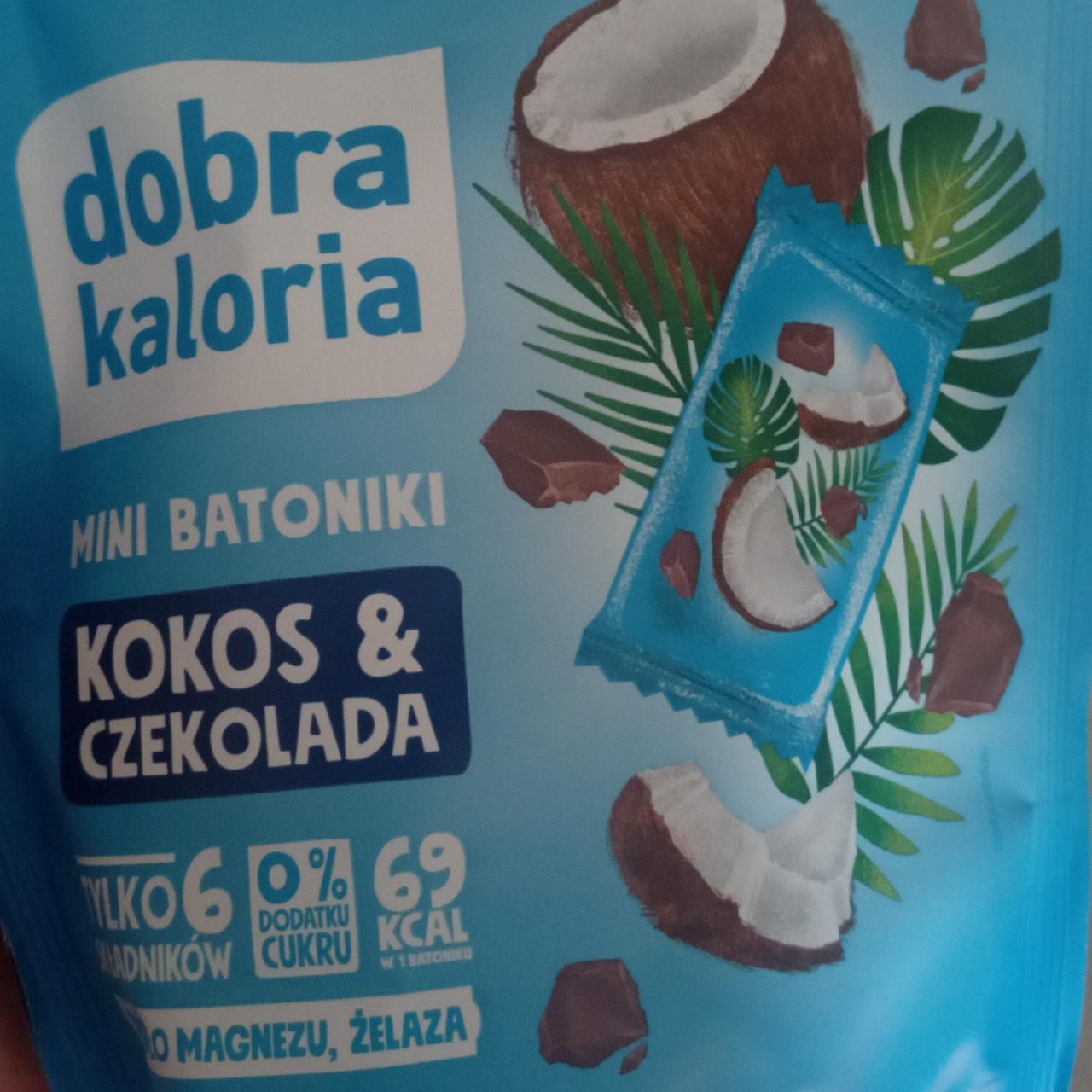 Zdjęcia - Mini batoniki kokos i czekolada Dobra kaloria