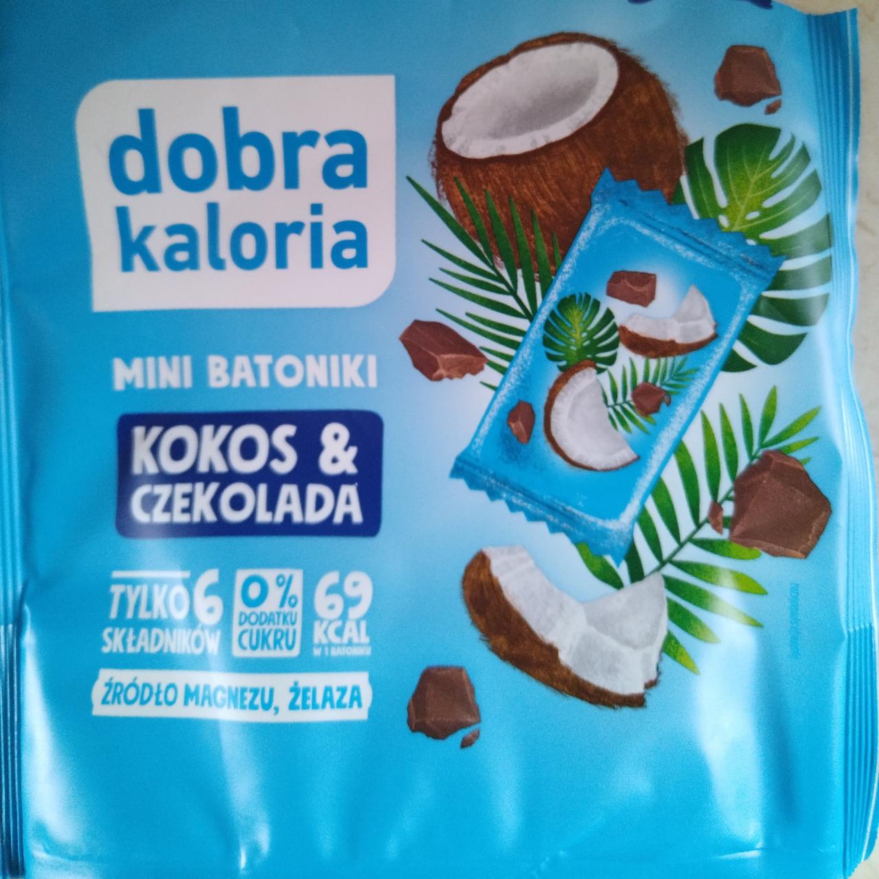 Zdjęcia - Mini batoniki kokos i czekolada Dobra kaloria