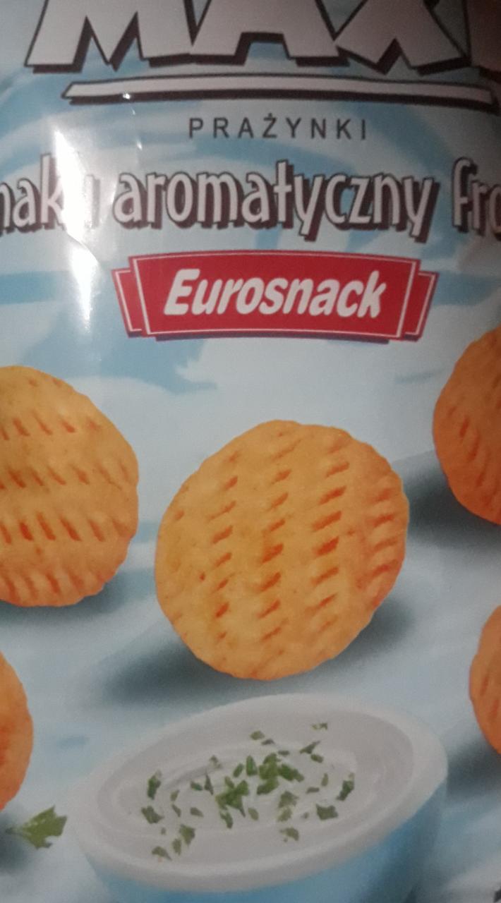 Zdjęcia - Prażynki o smaku aromatyczny fromage Eurosnack