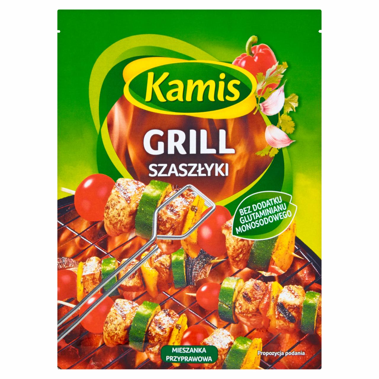 Zdjęcia - Kamis Grill Szaszłyki Mieszanka przyprawowa 20 g