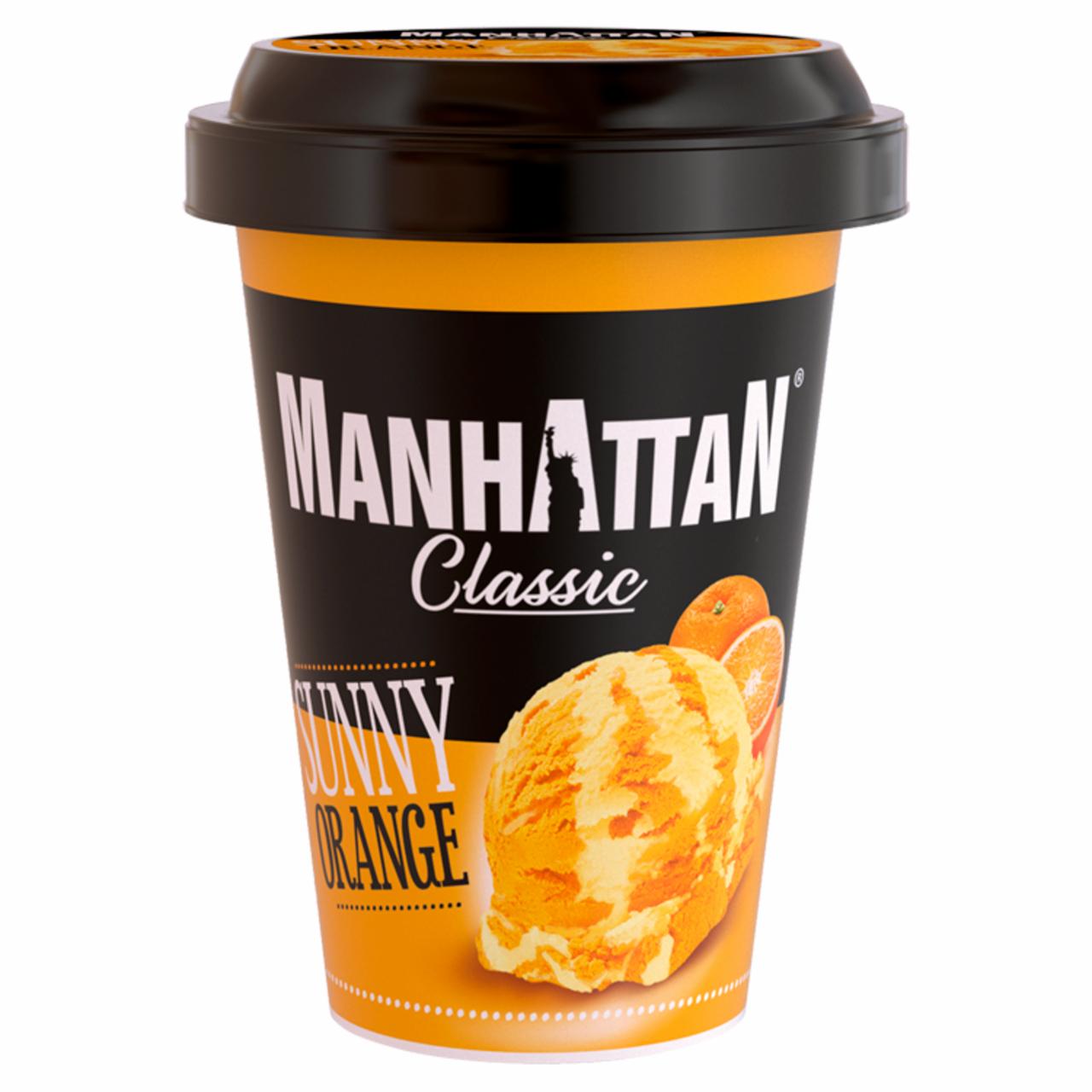 Zdjęcia - Manhattan Classic Lody z serkiem twarogowym i lody pomarańczowe 180 ml