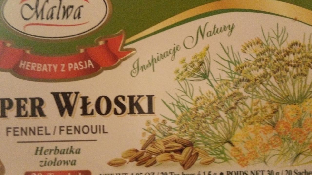 Zdjęcia - Malwa Koper włoski Herbatka ziołowa