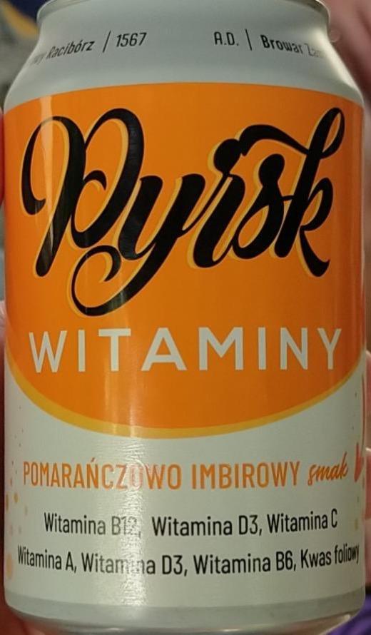 Zdjęcia - Pyrsk Witaminy pomarańczowo imbirowy