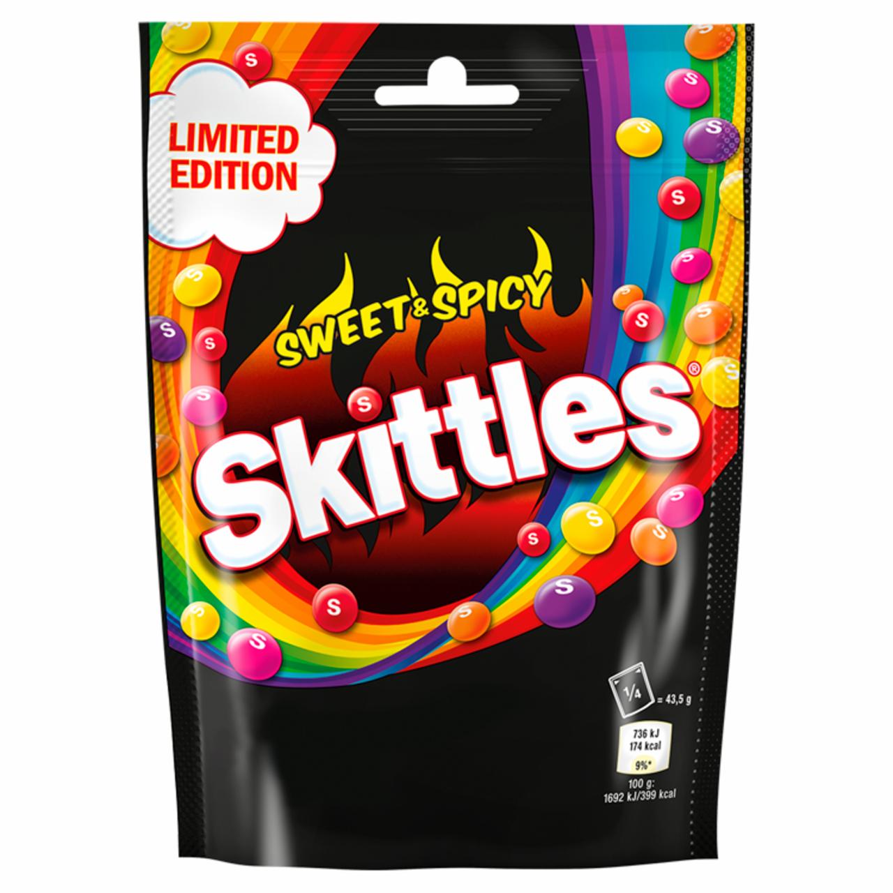 Zdjęcia - Skittles Sweet & Spicy Cukierki do żucia 174 g