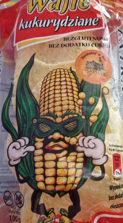 Zdjęcia - wafle kukurydziane bez glutenu Sądeckie