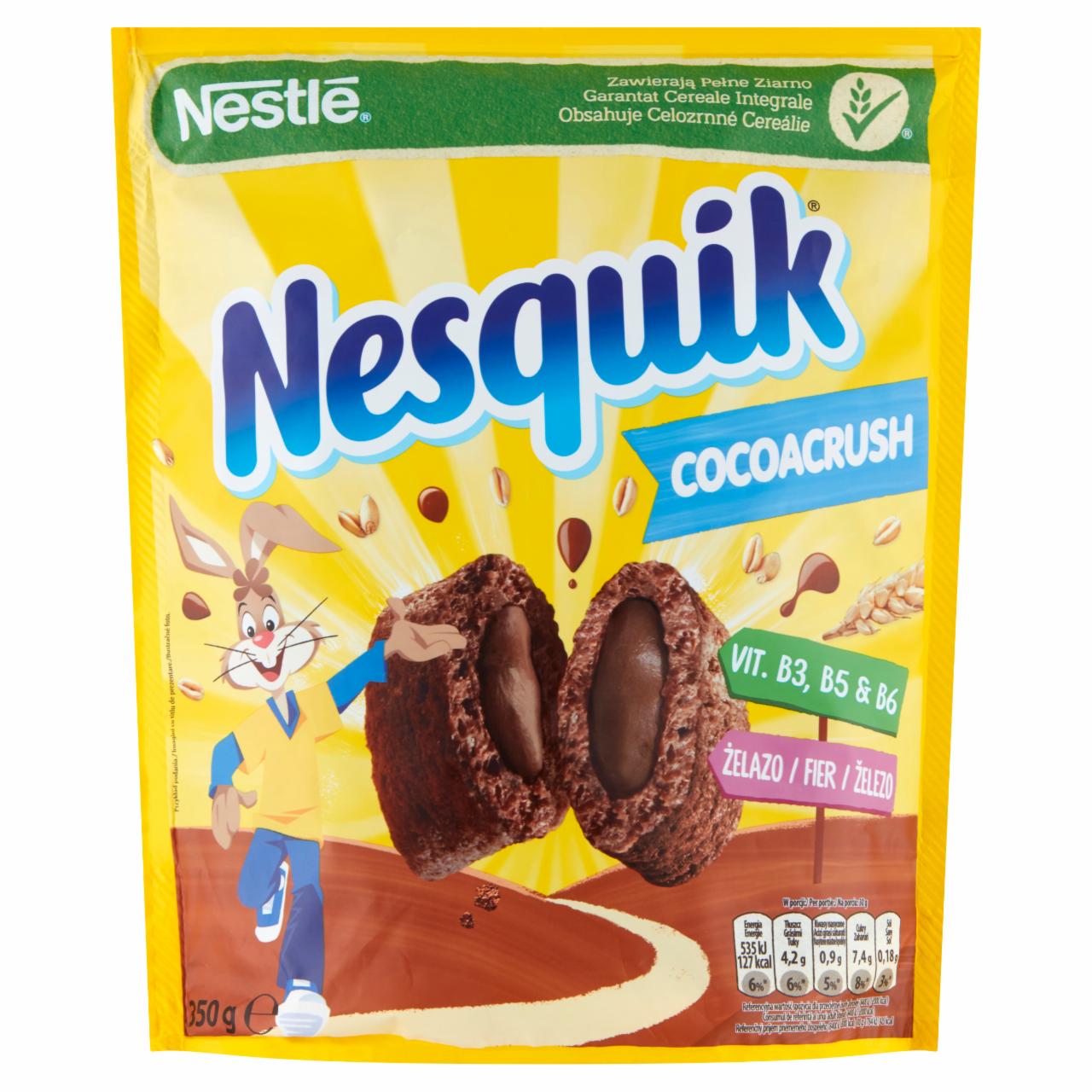 Zdjęcia - Nestlé Nesquik CocoaCrush Płatki śniadaniowe 350 g