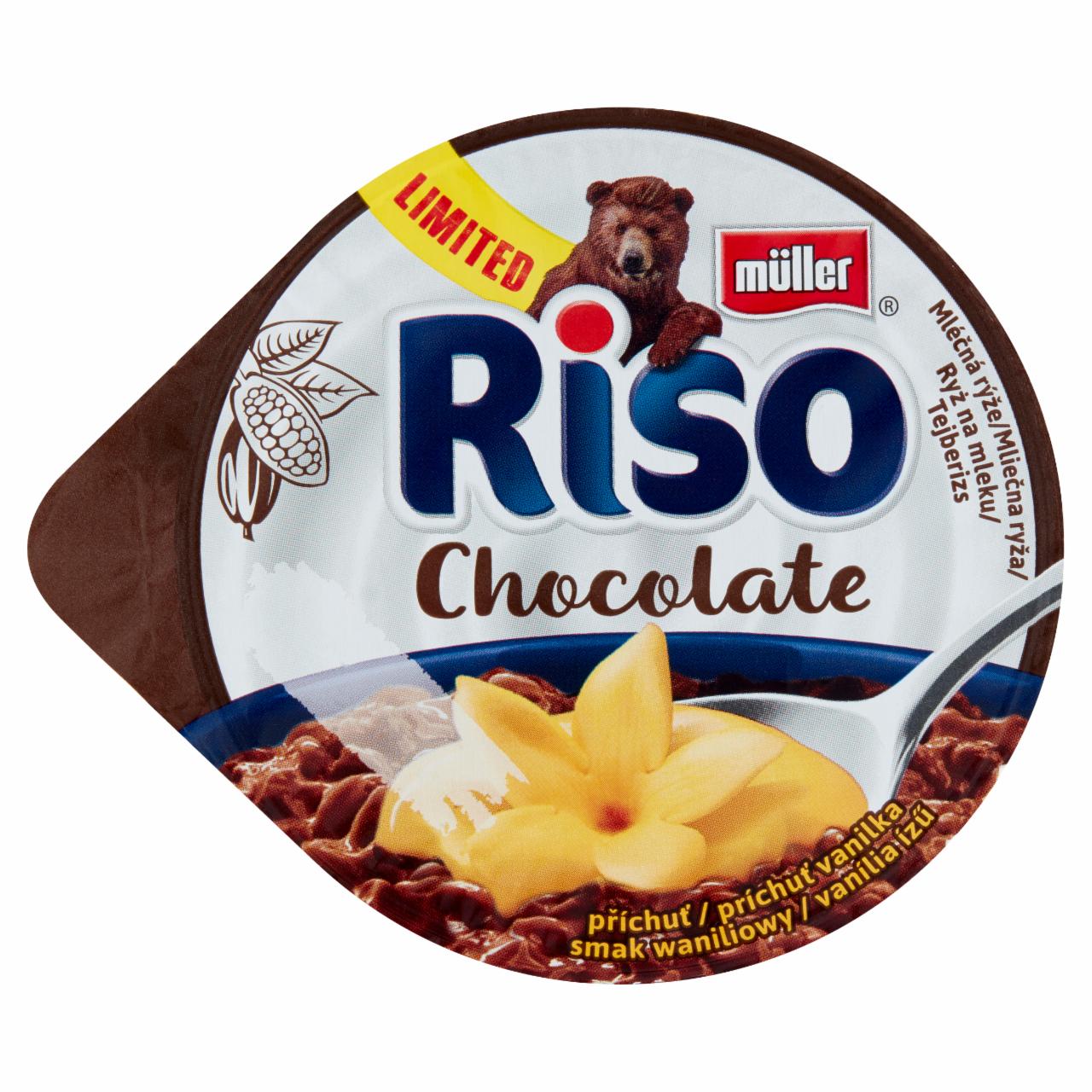 Zdjęcia - Müller Riso Chocolate Ryż na mleku smak waniliowy 175 g