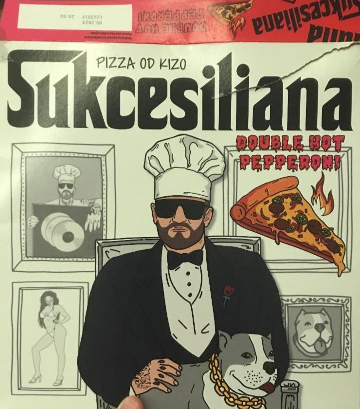 Zdjęcia - Pizza podwójnie ostre pepperoni Sukcesiliana Pizza od Kizo