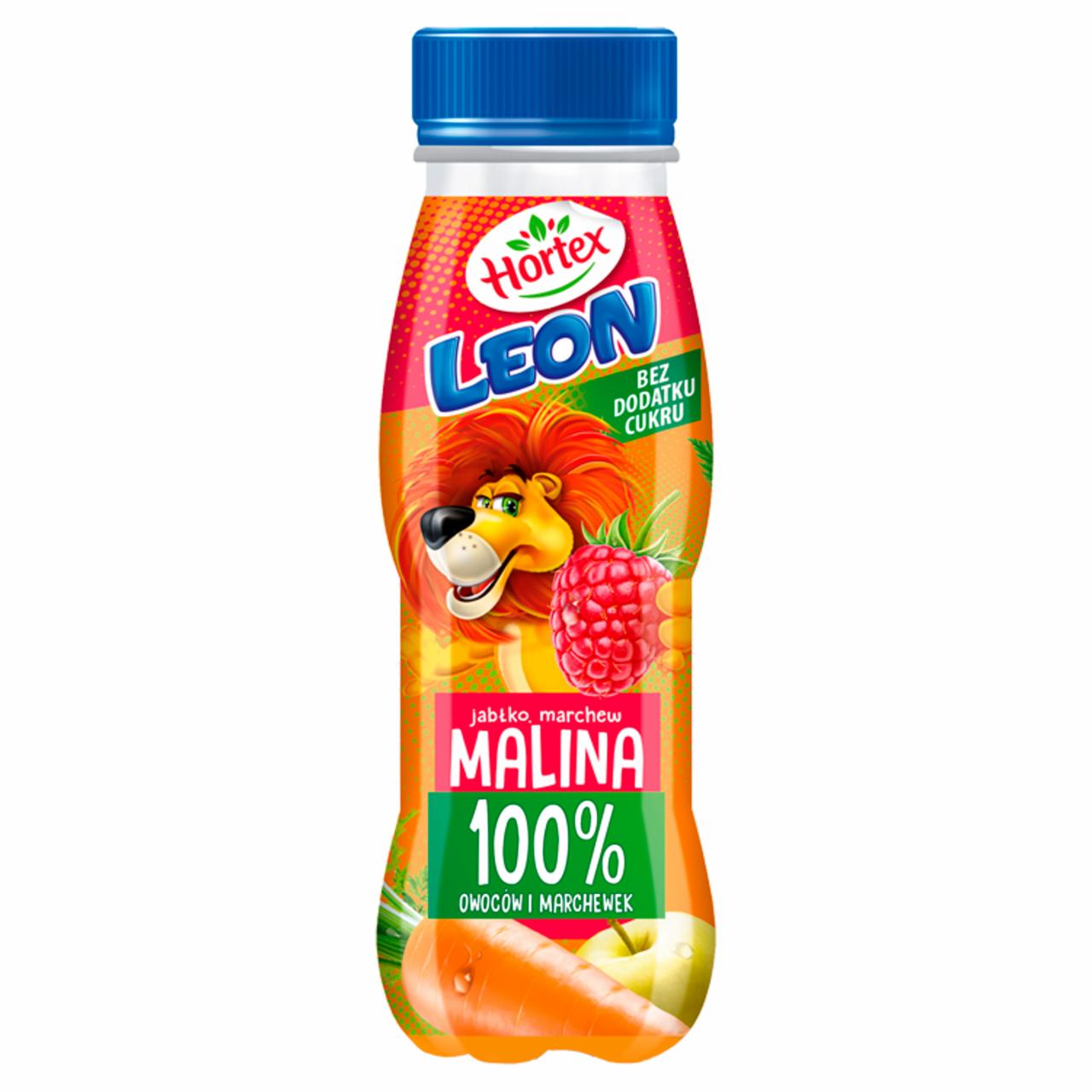 Zdjęcia - Hortex Leon Sok jabłko marchew malina 300 ml