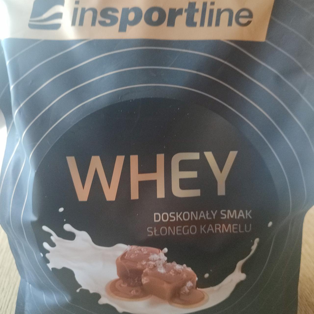 Zdjęcia - Whey doskonały smak słonego karmelu insportline