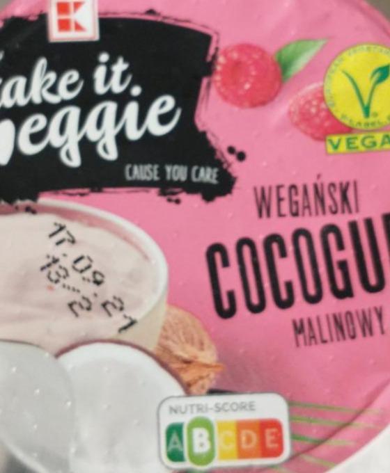 Zdjęcia - wegański cocogurt malinowy kaufland