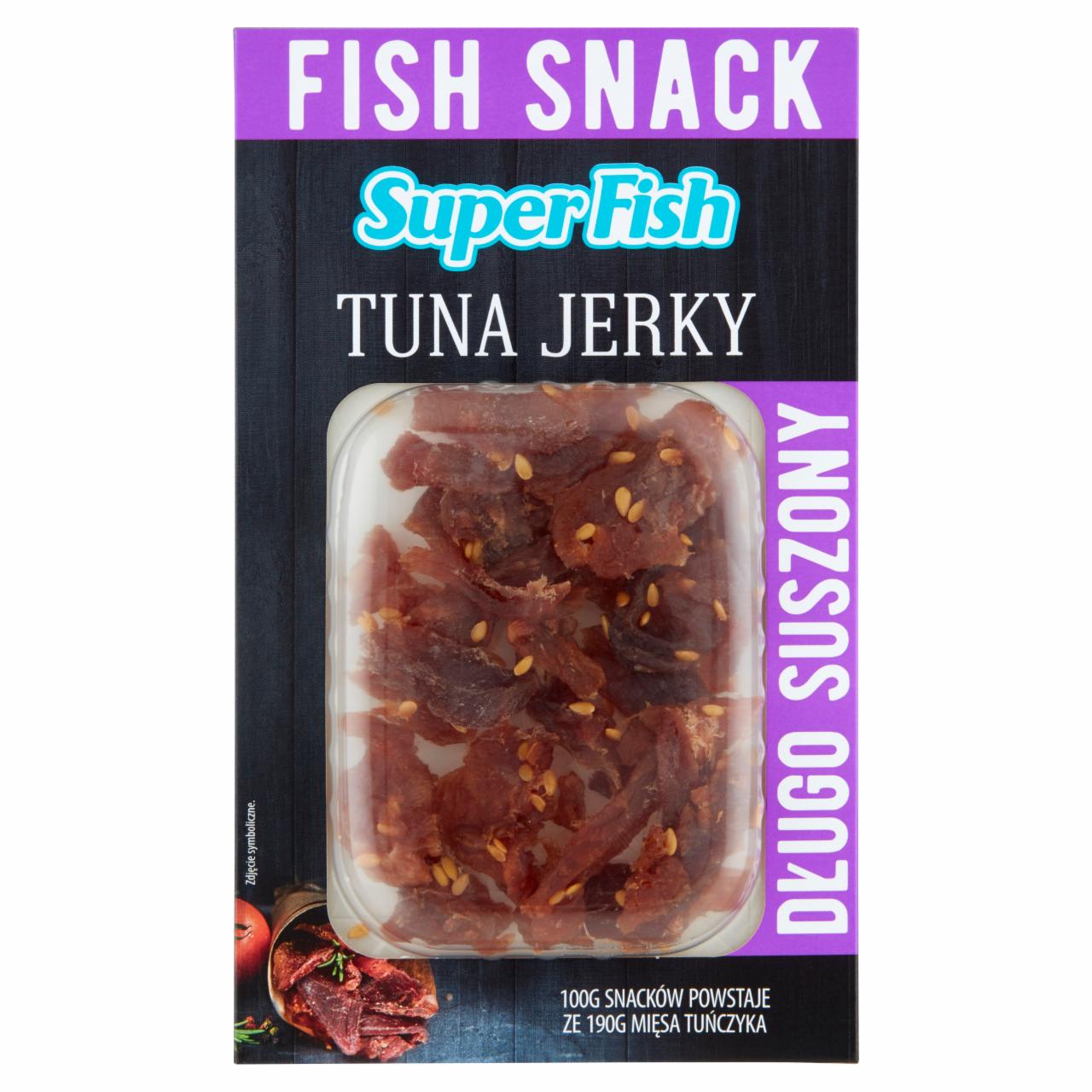 Zdjęcia - SuperFish Suszone kąski z tuńczyka 40 g